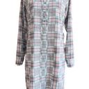 EXPRESS Women’s Straight Dress Houndstooth Plaid Print Black White Red Size S Photo 0