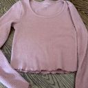 American Eagle Outfitters Soft Pink Sweater Photo 0