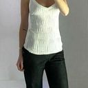 Rayure Paris Vintage Y2K Pleated Tank Top Size 5 White Photo 1