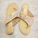 Coconuts by Matisse 💕💕 Beaded Thong Sandals 9 Photo 4