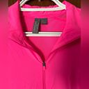 Sweaty Betty  Neon Pink training day half zip pullover jacket size 6 Photo 5