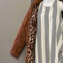 Isaac Mizrahi  Live! Reversible Quilted Barn Cognac Jacket- Small Photo 6