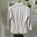 Talbots  Beige Oatmeal Split Back Cardigan M Petite Photo 4