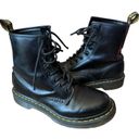 Dr. Martens  1460 Smooth Leather Lace Up Boots Black Ladies size 6 Photo 5