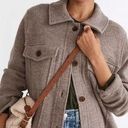 Madewell NEW  Boiled Wool Bridgman Sweater-Jacket, L Photo 0