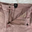 BDG  Urban Outfitters Rose Pink Acid Wash High Waisted Cuffed Shorts Size 28 Photo 5