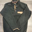 Patagonia Gray And Peach Snap Button Up Photo 0