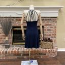 B Darlin 🎉HP🎉  navy blue juniors minidress w/ pockets/ 3/4 /Excellent condition Photo 9