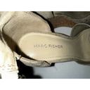 Marc Fisher ‎ tan wedge sandals size 7 Photo 2