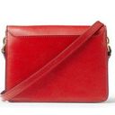 Jimmy Choo Red Leather Madeline Shoulder Bag Purse Crossbody Photo 4