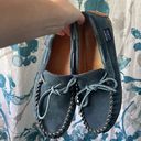 L.L.Bean  Blue Moccasins Photo 1