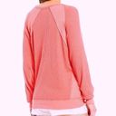 Free People We The Free Pink Waffle Knit  Photo 1