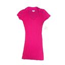 superdown NWT  revolve mariella ribbed mini dress hot pink knit collared v neck M Photo 2