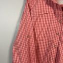 Orvis  GINGHAM CHECK Casual Fishing Hiking Shirt Zip Pocket, Chamois Size XL Photo 5