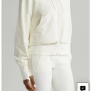 Zella White  Zip Up Workout Jacket Photo 4