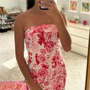Amazon Pink Strapless Dress Photo 0