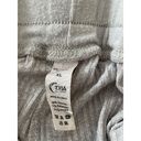 Zyia ‎ Active Jogger Sweatpants Women Size XL Light Gray Ribbed Lounge Comfort Photo 5