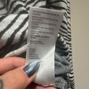 Anthropologie Maeve Taylor Zebra Striped Pullover size small Photo 6