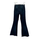 Bridge by GLY 931 Buckle |  Flare Jeans Size 25 Stretch High Rise Dark Frayed Photo 1