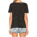 n:philanthropy Harlow Tee Ghost Camo Olive Destroyed Distressed Ripped T-Shirt Photo 5