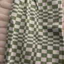 Green Checkered Pants Size M Photo 1