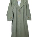 L'Academie  Trench Coat in green Photo 2