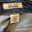 Mudd NWT  denim blue jean skirt womens teen size 0 distressed country Photo 2