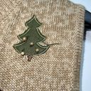 heirloom collectibles Vtg  Womens Ugly Christmas Sweater Vest Bears Trees Size L Photo 2