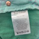 Juicy Couture  Green Tie Dye Cut Off Soft Denim Western Short Size 31 100% Cotton Photo 8