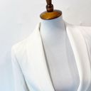 Alice + Olivia  Classics Tana Shawl Collar Ivory Blazer Size 8 NWOT Photo 2