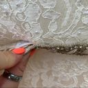 Oleg Cassini  Cap Sleeve Illusion Wedding Dress size 14 Photo 14