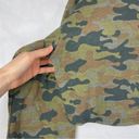 Lovers + Friends  Camo Cropped Oversized Knitted Tee Top Wide Sleeves Camouflage Photo 3