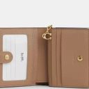 Coach Snap Wallet In Signature Canvas With Heart Print Photo 1