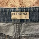 Free People Emmy Light Wash Side-tie Wrap Denim Skort Photo 3