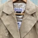 Bradley Bayou Croc Embossed Cream Patent Leather Jacket size xs Photo 1