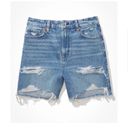 American Eagle Ripped Mom Jean Shorts  Photo 5