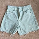 ZARA High Rise Denim Shorts Photo 0