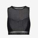 Koral  Noir Meia Sports Bra in black size S nwot Photo 9