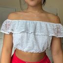 Garage Lace Off The Shoulder Top Photo 0