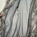 Signature Studio  Mob Wife Grey Faux Fur Vest Size Med Photo 5