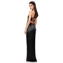 Nookie  Stella Cut Out Gown in Black Medium New Womens Long Dress Photo 11