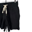 n:philanthropy  Coco Distressed Sweat Shorts in Vintage Black size XS NWT Photo 4