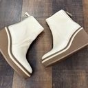 Louise et Cie  Cream Sanji Platform Wedge Bootie Size 7 Photo 7