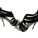 Christian Dior 𝅺 leather T-Strap stilettos sandals heels gladiator Photo 3