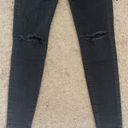 American Eagle  Outfitters Black Super High-Rise Distressed Jegging Skinny Jeans Photo 6