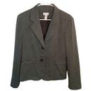 Charter Club  Blazer 2 Button Charcoal Gray Photo 0