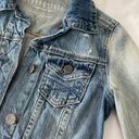 Aeropostale Blue Multi Wash Jean Jacket Photo 3