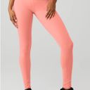 Alo Yoga High-Waist Airbrush Legging Strawberry Lemonade Photo 0