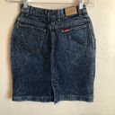 Lee Vintage  Acid Washed Hi Rise Denim Skirt Photo 4