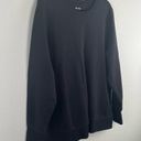 Tek Gear  Black Ultra Soft Fleece Crew Neck Long Sleeve Sweatshirt Thumbholes 2X Photo 5